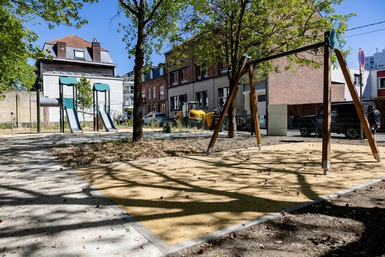 À Lille, un square fermé revient avec de nouveaux jeux