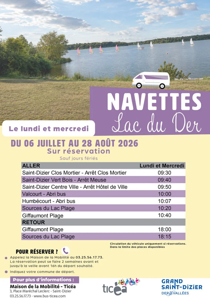 À Saint-Dizier, le Lac du Der devient plus accessible cet été