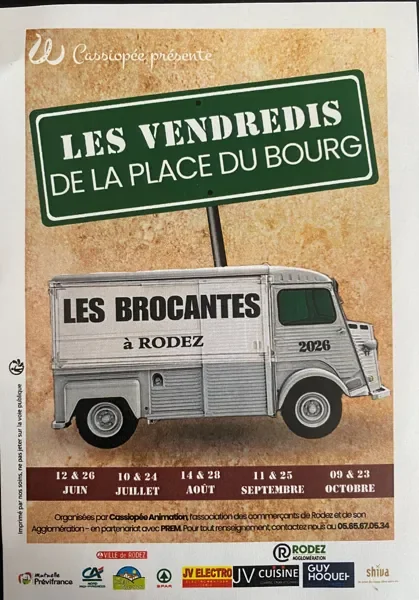 Brocante de l’Été à Rodez : rendez-vous dès le 9 octobre