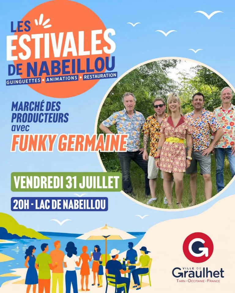 Graulhet : les Estivales au rythme funk le 31 juillet