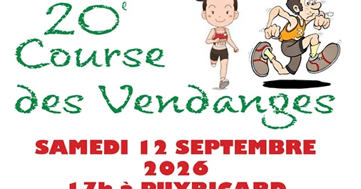 Course des Vendanges à Puyricard : le programme du 12 septembre