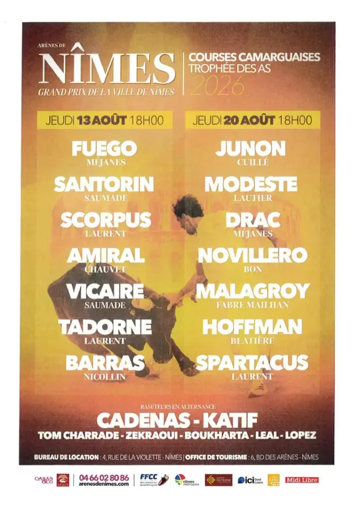 Courses camarguaises à Nîmes : le Trophée des As aux Arènes: ce qu'il faut retenir
