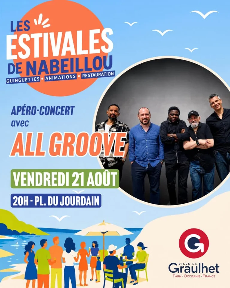 Graulhet : All Groove rythmera les Estivales le 21 août