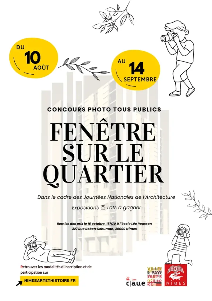 Nîmes : « Fenêtre sur le quartier », gratuit jusqu’au 14 septembre: ce qu'il faut retenir