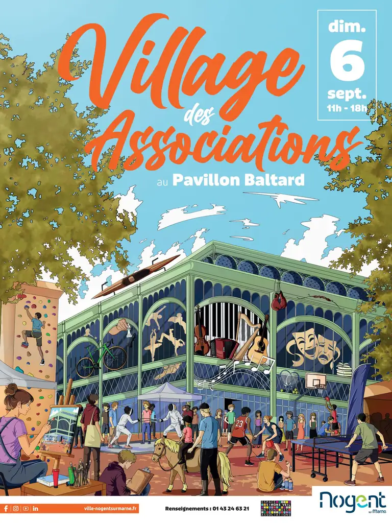 Village des Associations à Nogent : entrée libre le 6 septembre
